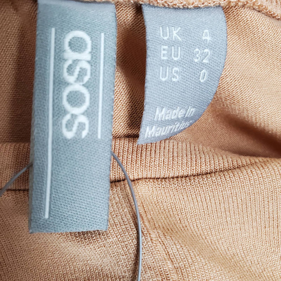 Asos Twist Front Midi Slit Knit Shirt Dress - Picture 7 of 11